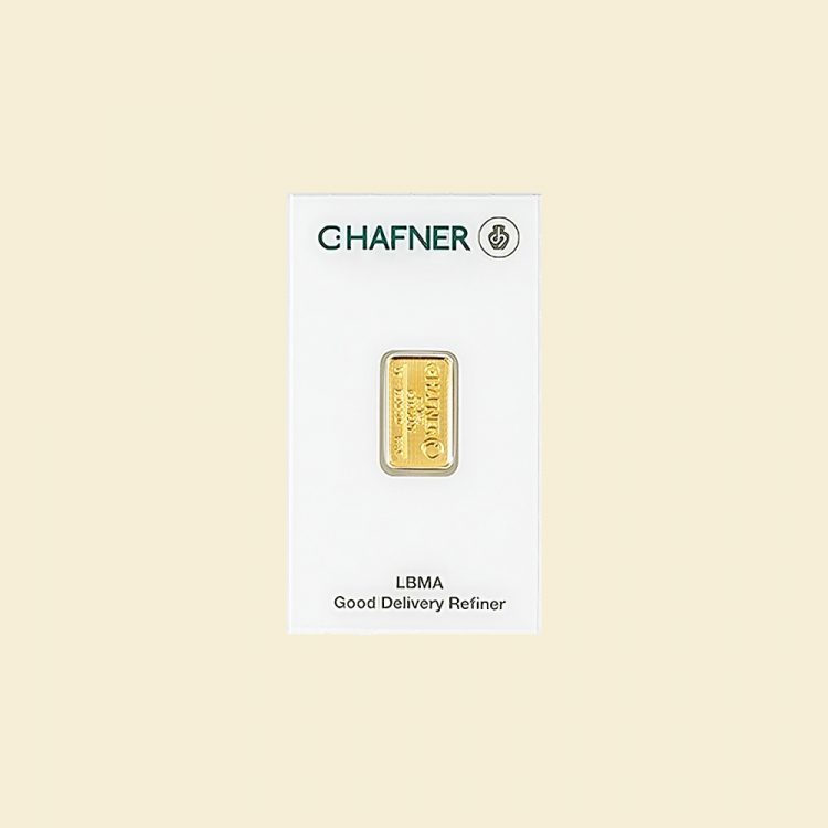 1 g Goldbarren SmartPack C.Hafner
