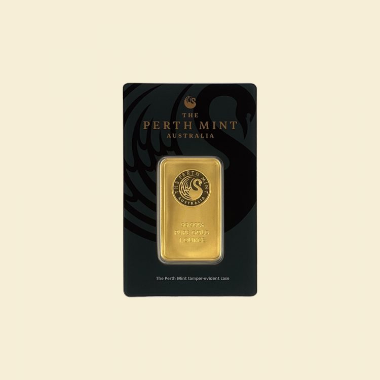 1 oz Goldbarren The Perth Mint