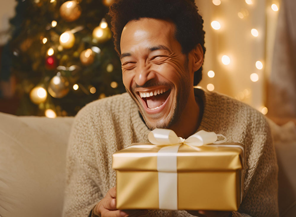 Weihnachtsgeschenk Mann